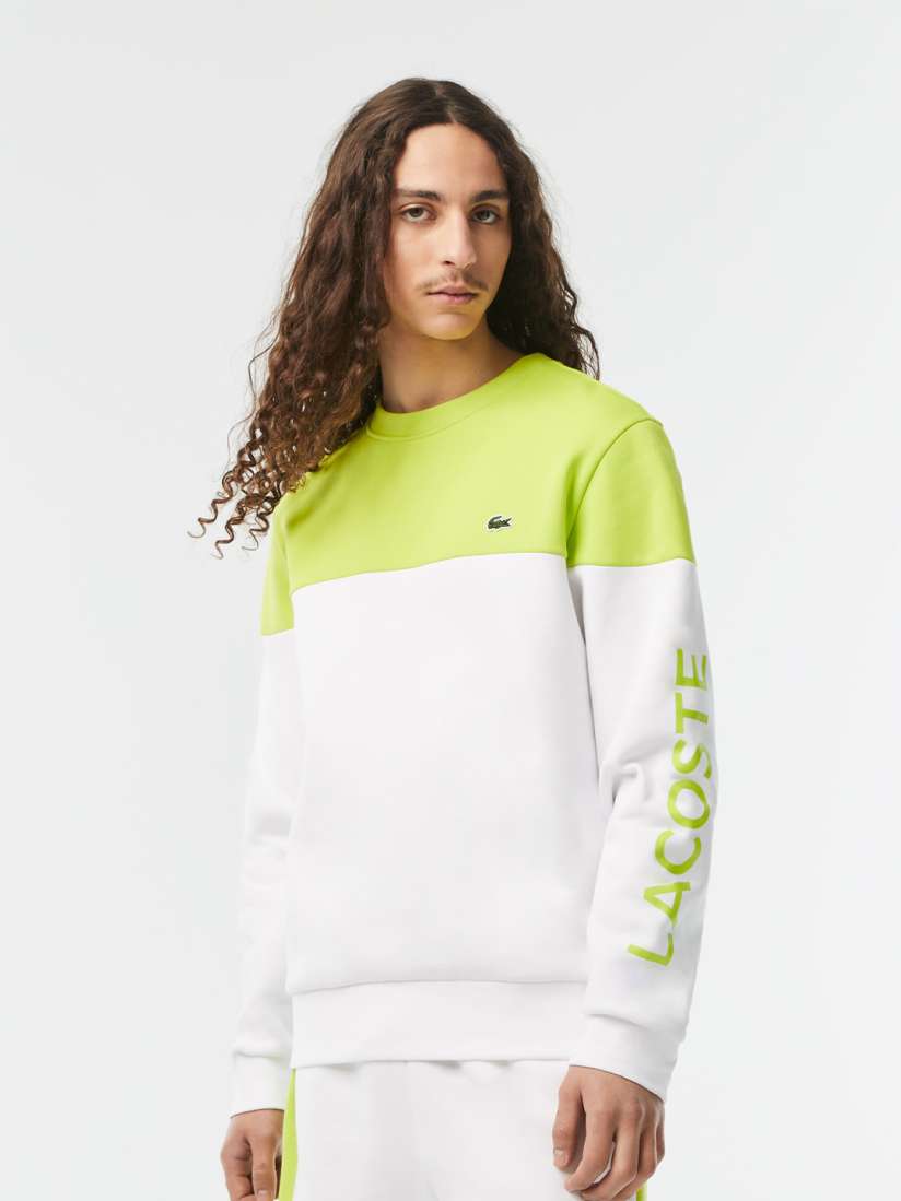 Buy Lacoste Colourblocked Knitted Pullover Sweatshirt Sweatshirts for Men 21870818 Myntra