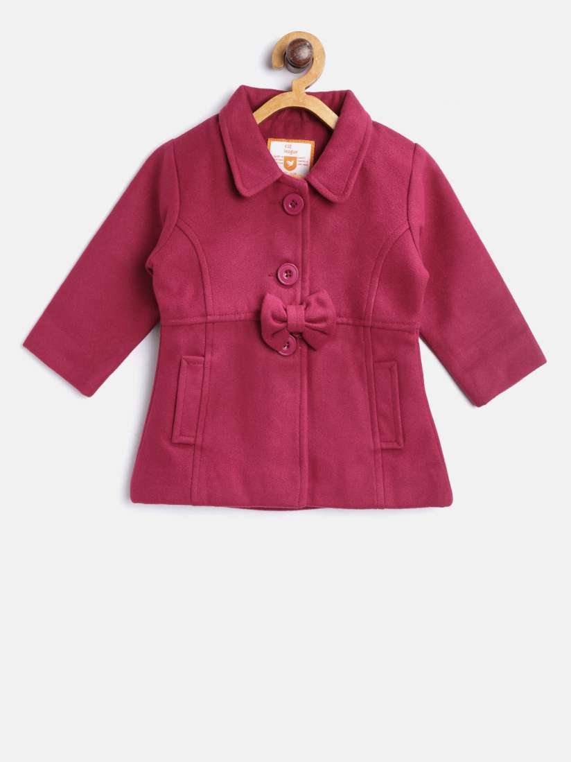 Magenta pea coat clearance