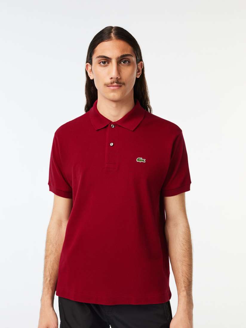 Lacoste red polo t shirt outlet