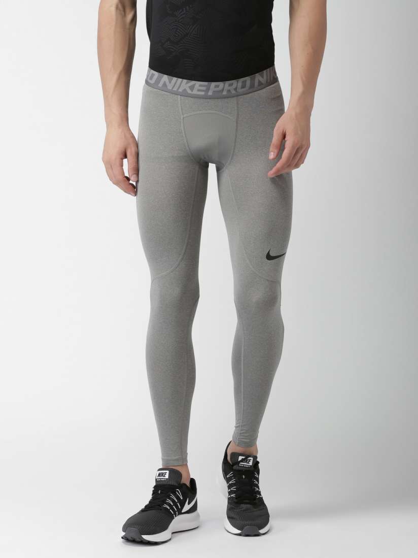 Nike grey tights mens discount