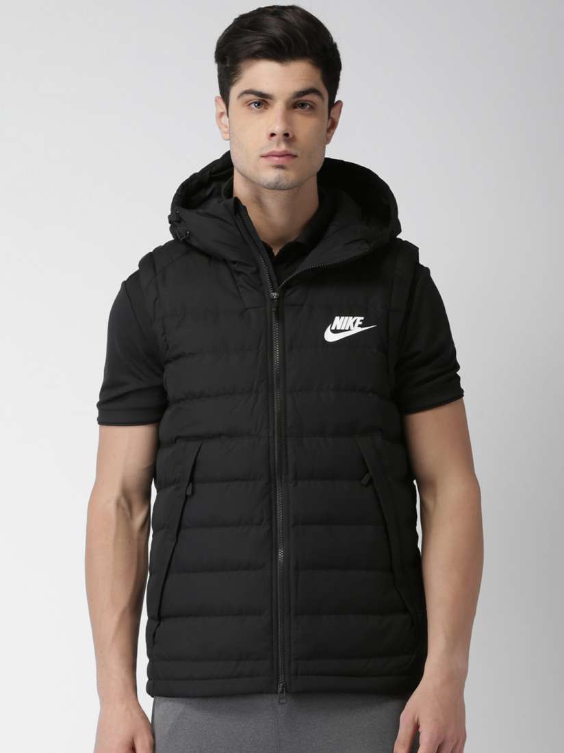 Buy Nike Men Black Solid AS M NSW DOWN FILL Puffer Jacket Jackets for Men 2187631 Myntra
