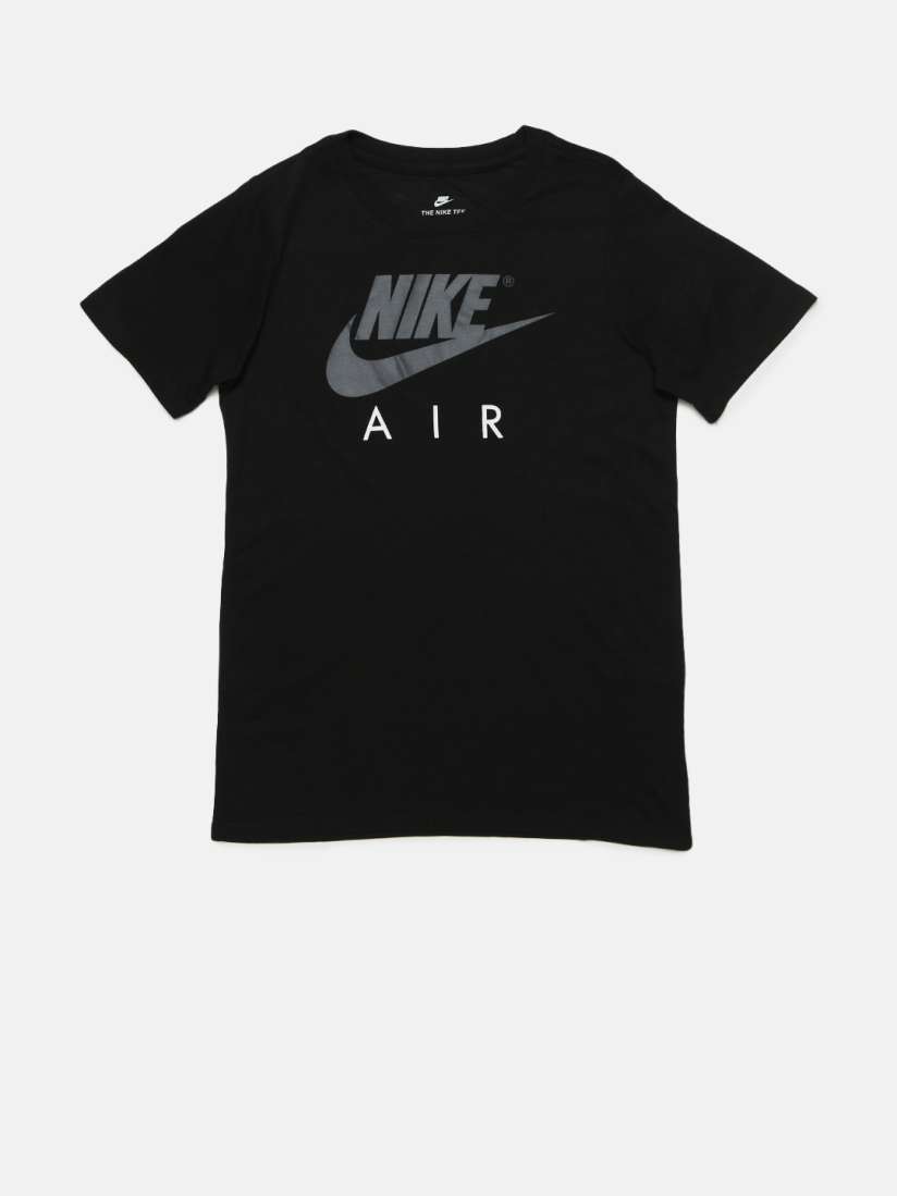 Buy Nike Boys Black Printed NIKE AIR BM Round Neck T shirt Tshirts for Boys 2187690 Myntra