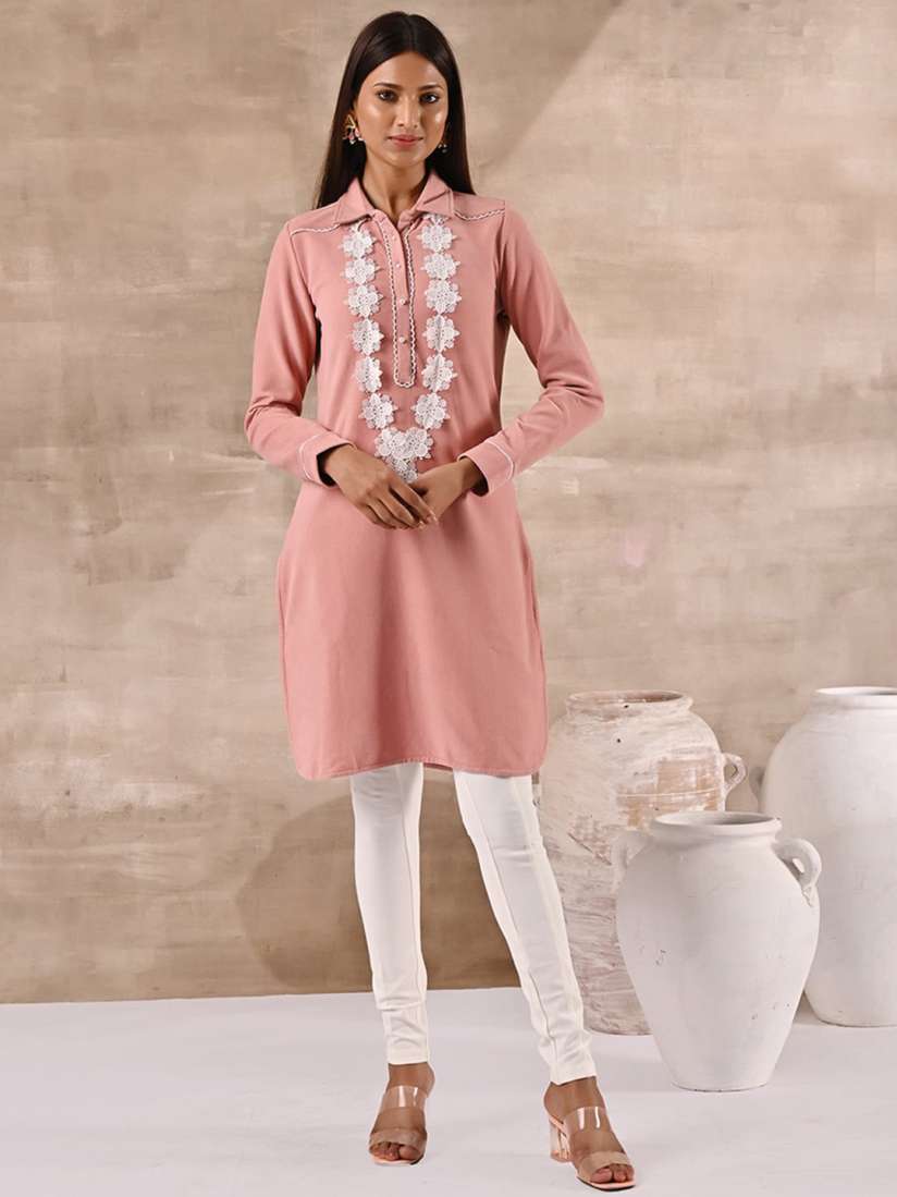 Woolen kurtis myntra top
