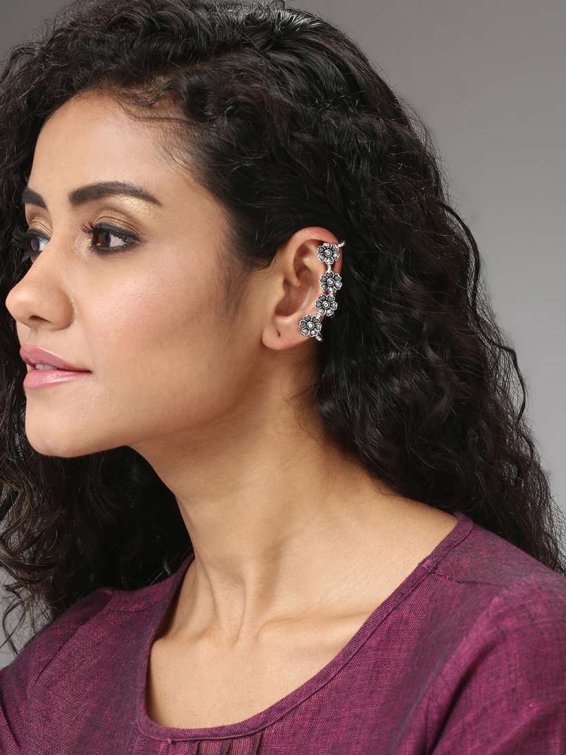 Oxidised ear cuffs new arrivals