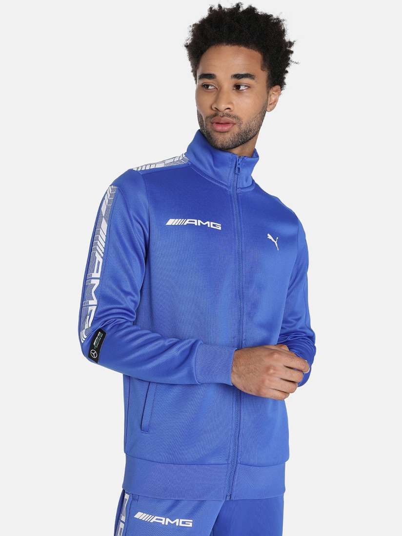 Buy PUMA Motorsport Men Mercedes AMG Petronas MT7 Sports Regular fit Sustainable Jacket Jackets for Men 21887944 Myntra
