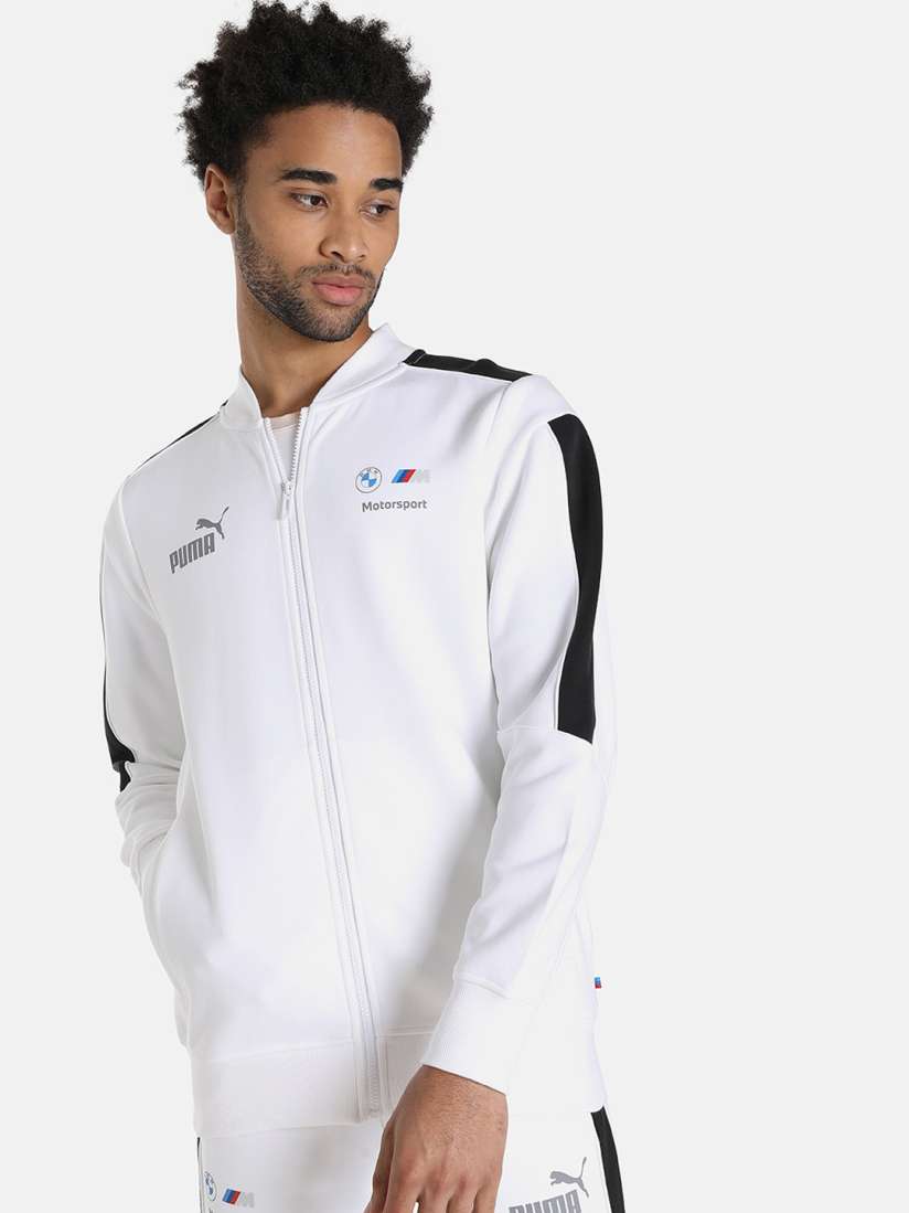 Buy PUMA Motorsport Men BMW M Motorsport MT7 Track Regular fit Sports Sustainable Jacket Jackets for Men 21887946 Myntra