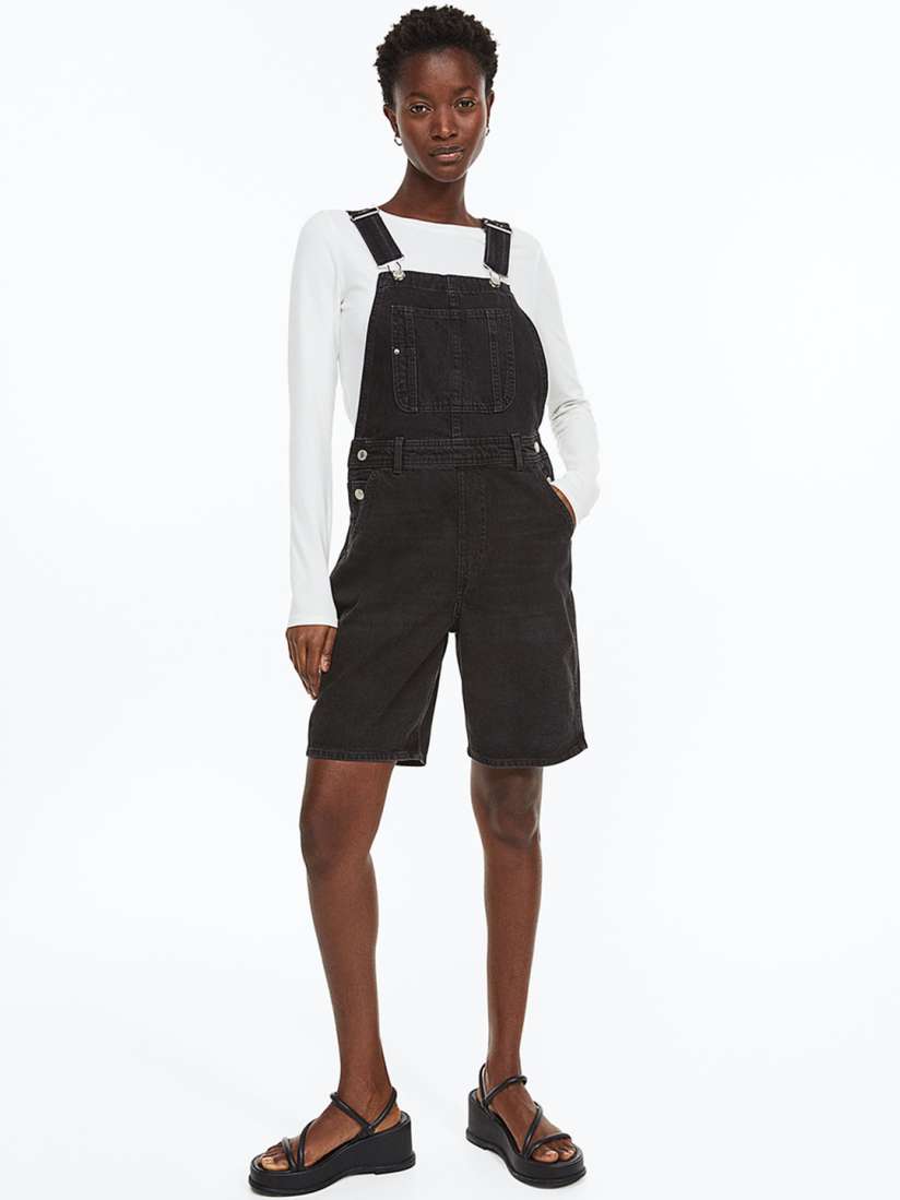 H&m dungaree shorts store