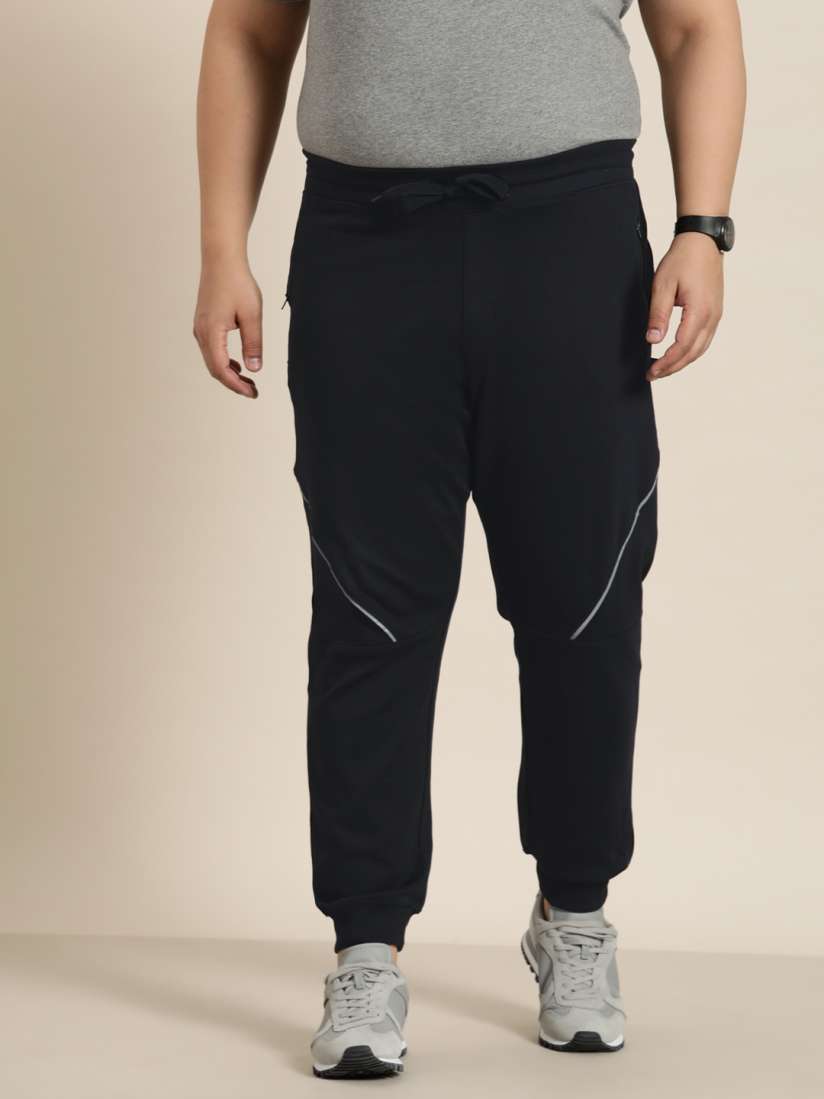 Plus size reflective joggers clearance