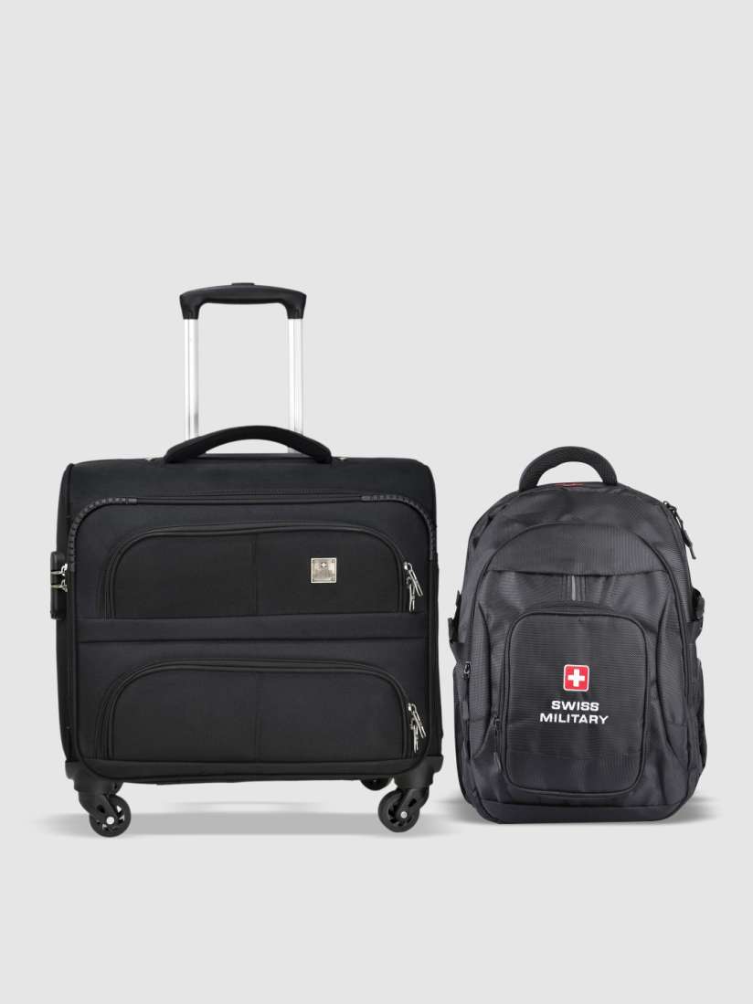 Laptop overnighter trolley bag swiss military on sale