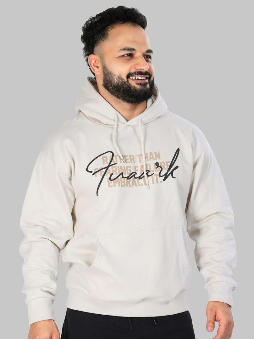 Buy FUAARK Typography Printed Anti Odour Hooded Sweatshirt Sweatshirts for Men 21904430 Myntra