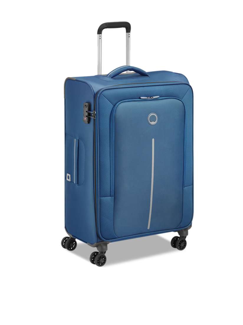 Buy DELSEY Caracas Textured Soft Sided Large Trolley Suitcase Trolley Bag for Unisex 21906650 Myntra