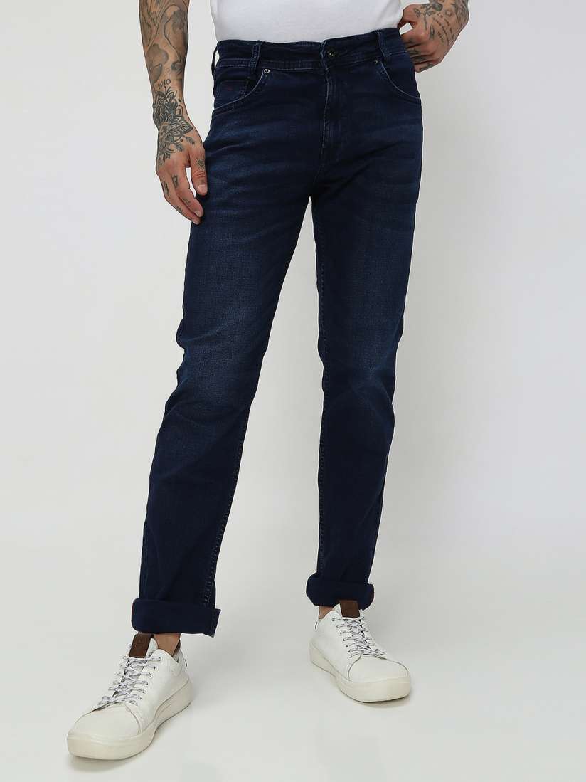 Buy Mufti Men Straight Fit Stretchable Jeans Jeans for Men 21908348 Myntra