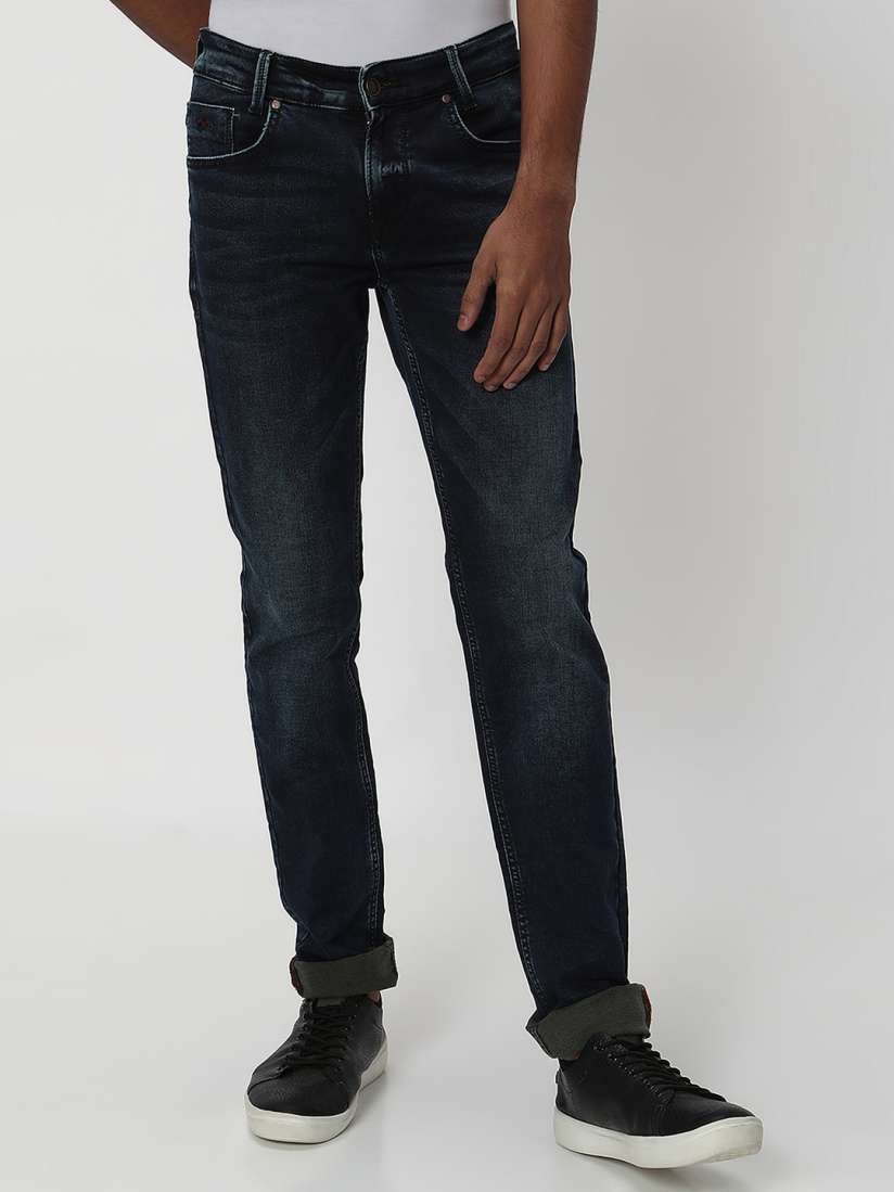 Buy Mufti Men Narrow Light Fade Stretchable Jeans Jeans for Men 21908356 Myntra