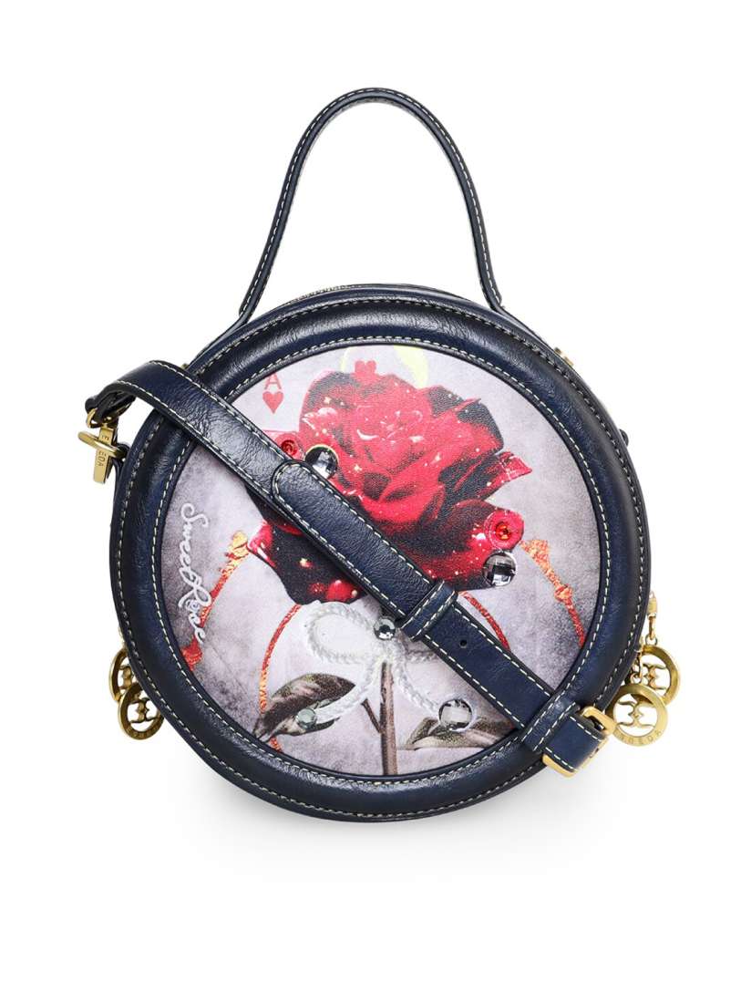 Buy ESBEDA Floral Printed Half Moon Sling Bag Handbags for Women 21913072 Myntra