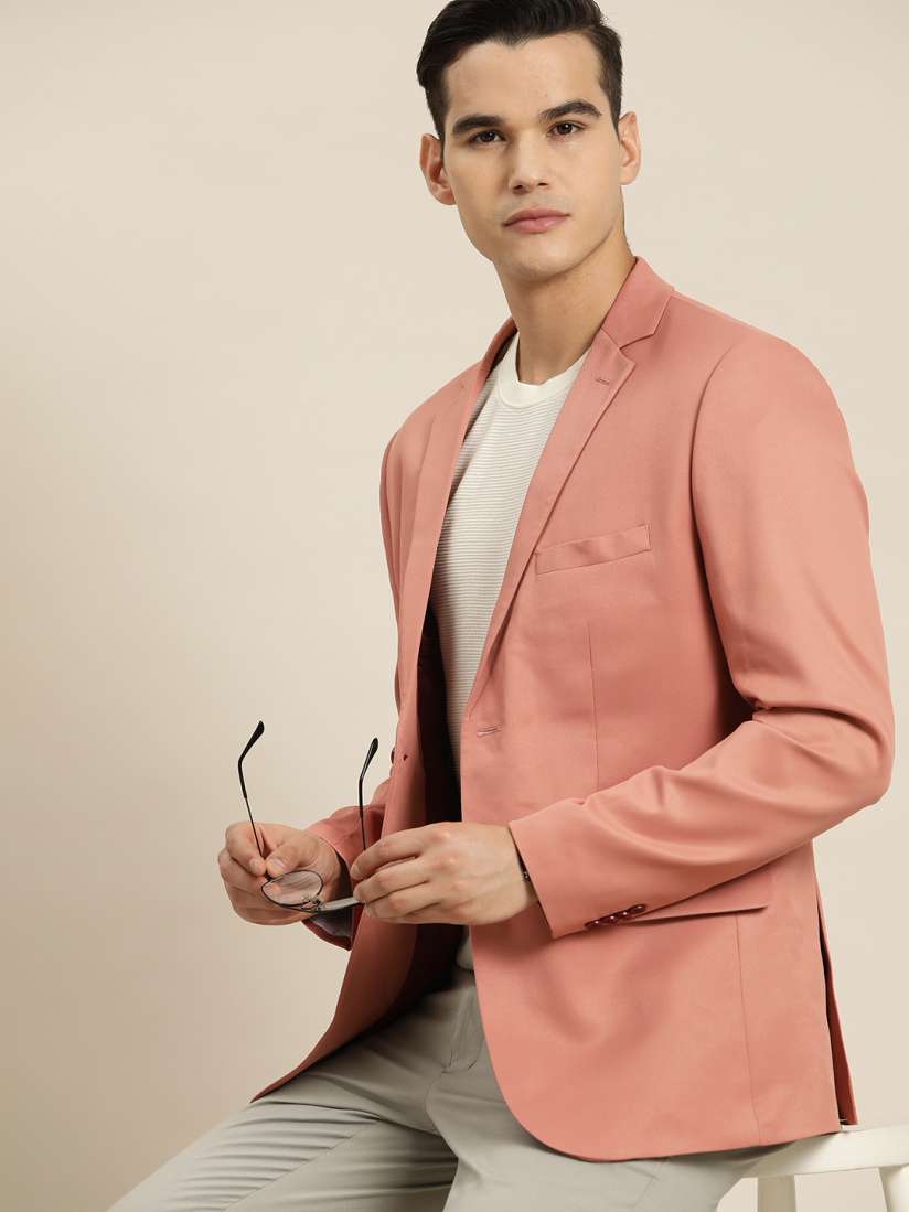 Mens blazer on myntra clearance