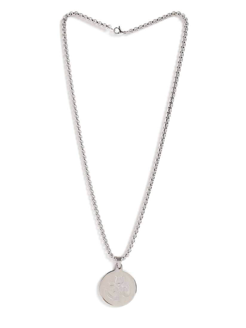 Myntra silver necklace hot sale