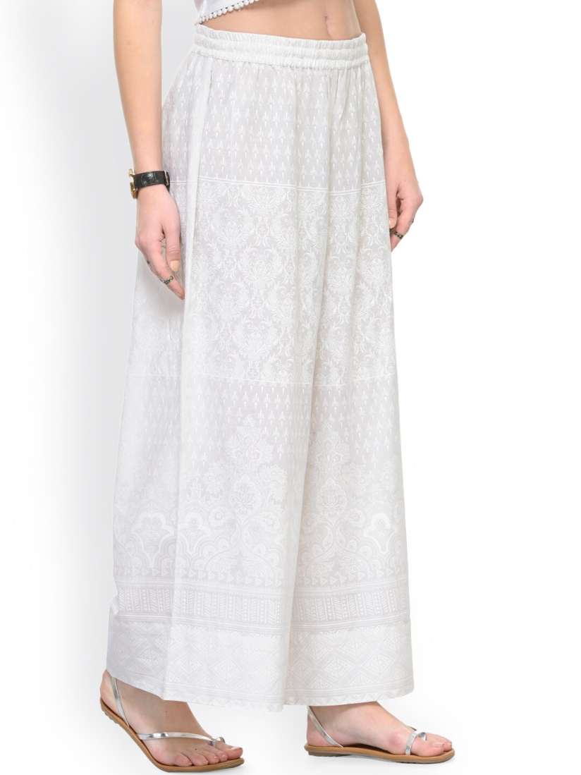 Varanga white palazzo outlet