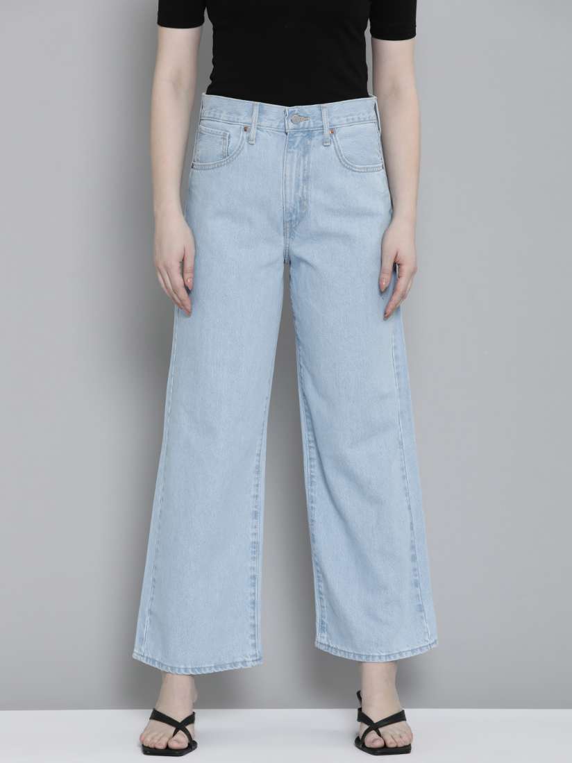 Levi's mile high wide leg jeans shop