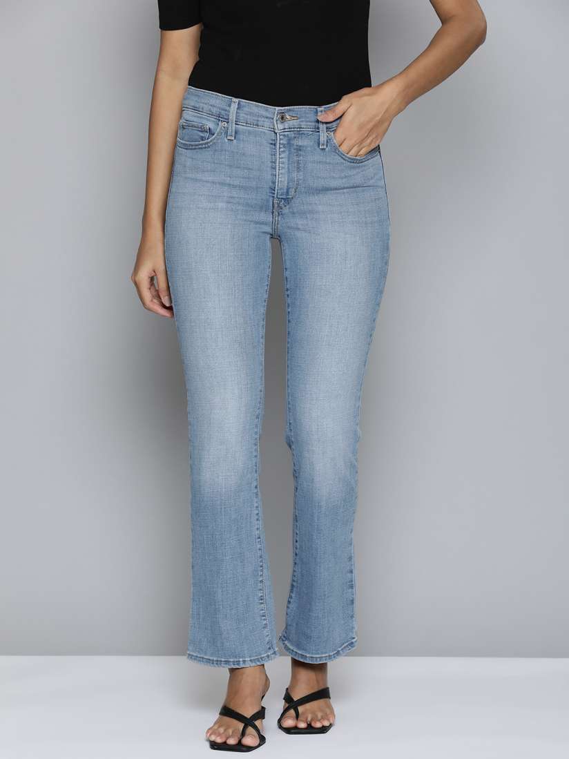Buy Levis Women Straight Fit Faded Jeans Jeans for Women 21923086 Myntra