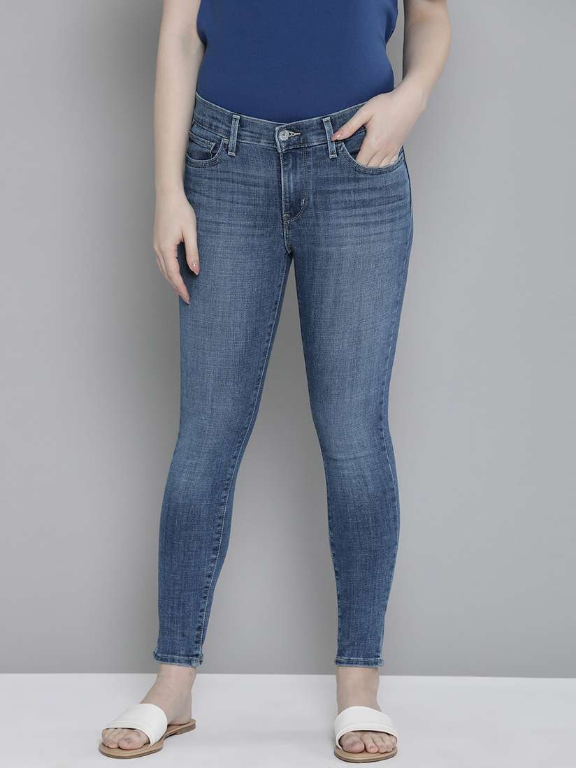 Women's 710 Levi's Mid Rise Skinny Jeans Review 710