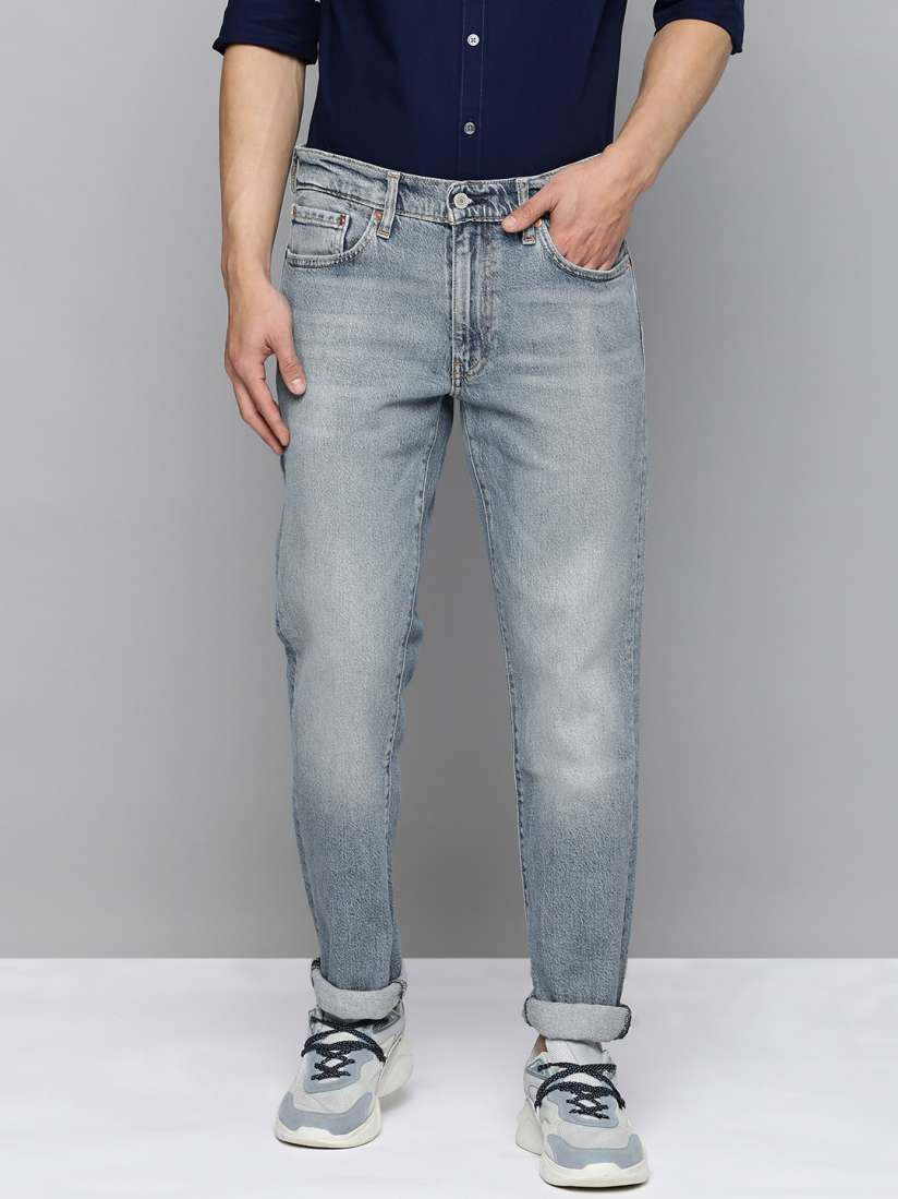 Buy Levis Men 511 Slim Fit Low Rise Heavy Fade Stretchable Jeans Jeans for Men 21926890 Myntra
