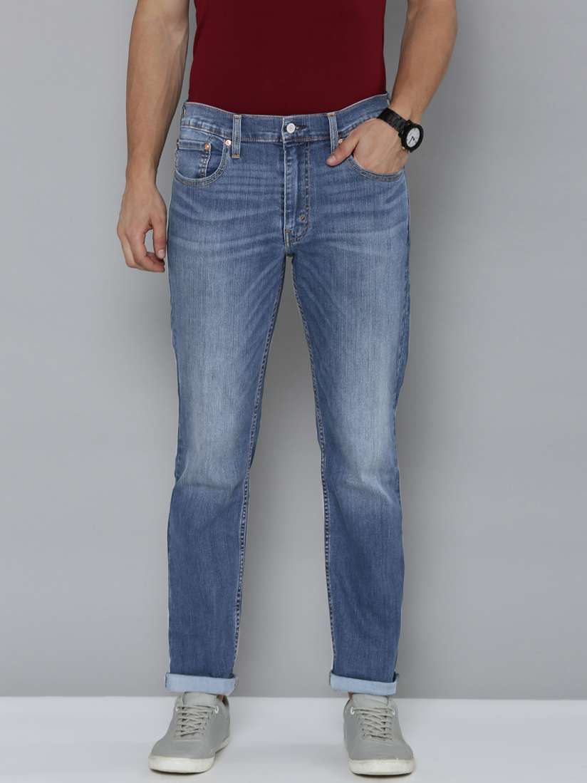 Buy Levis Men 511 Slim Fit Low Rise Heavy Fade Stretchable Jeans Jeans for Men 21926970 Myntra