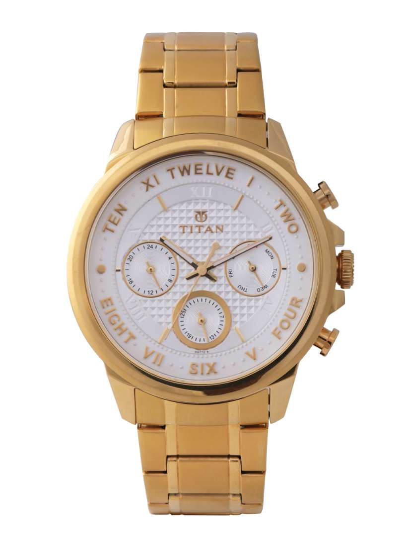 Buy Titan Men White Analogue Watch 1747YM01 Watches for Men 2193013 Myntra