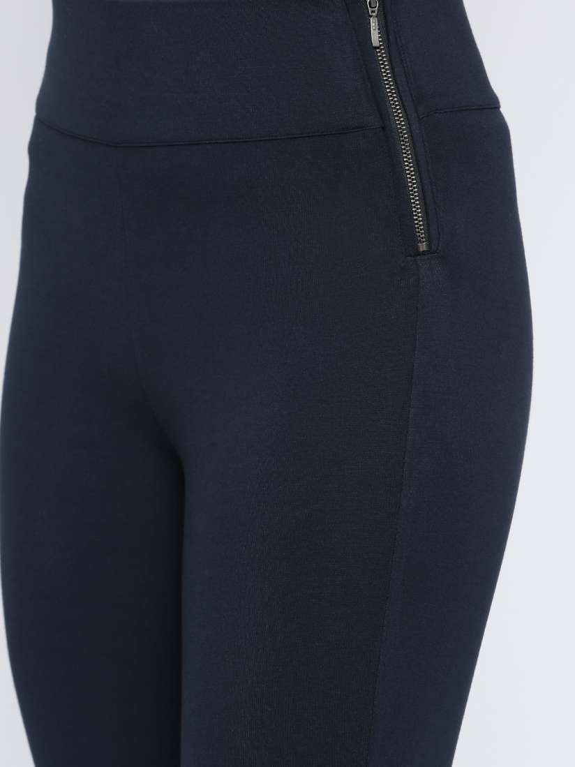 Buy CODE by Lifestyle Navy Treggings Jeggings for Women 2193183 Myntra