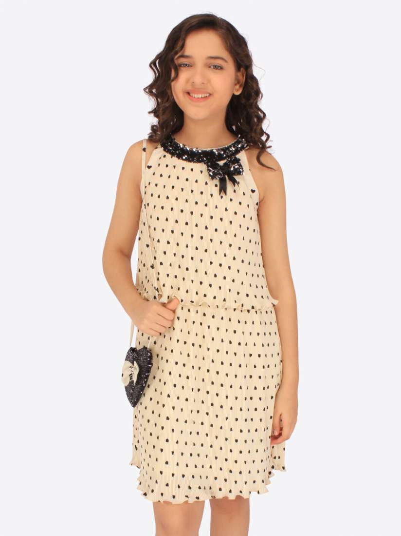 Buy CUTECUMBER Girls Conversational Printed Dress Dresses for Girls 21933060 Myntra