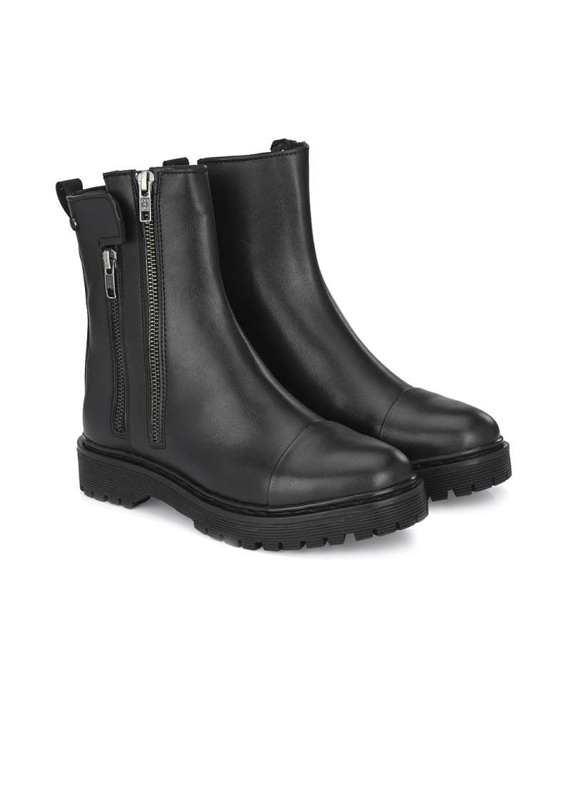 Buy Delize Women Vegan Leather Chelsea Boots Boots for Women 21940646 Myntra