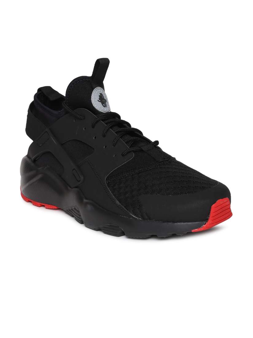 Nike men's air huarache run ultra shoes black outlet