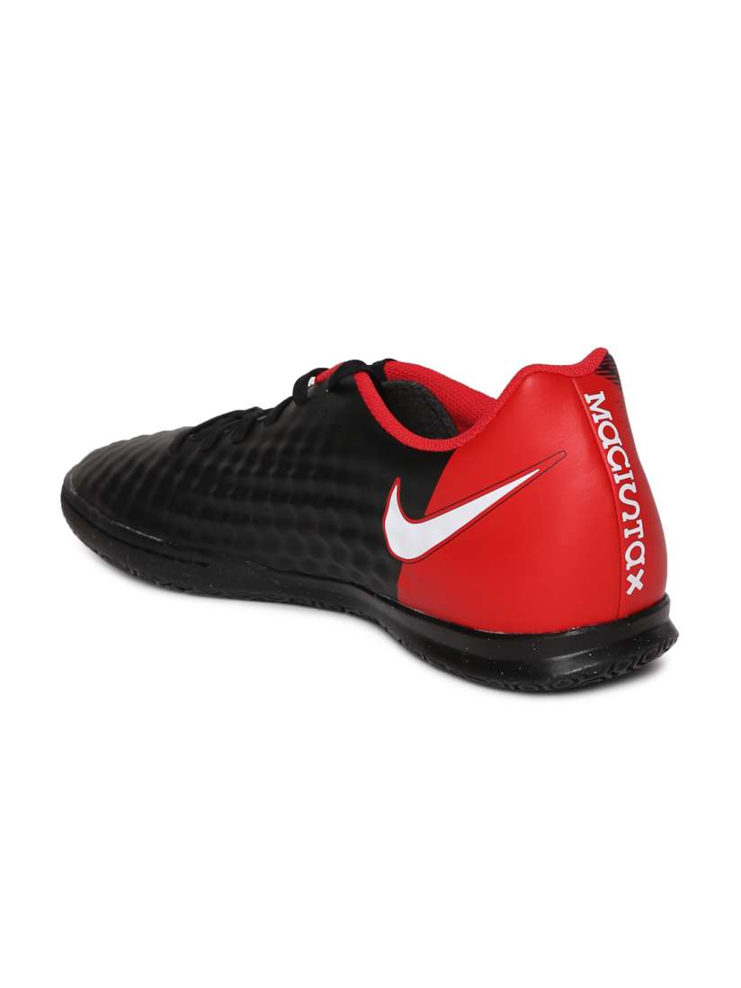 Buy Nike Men Black Red MAGISTAX OLA II IC Football Shoes Sports Shoes for Men 2194294 Myntra