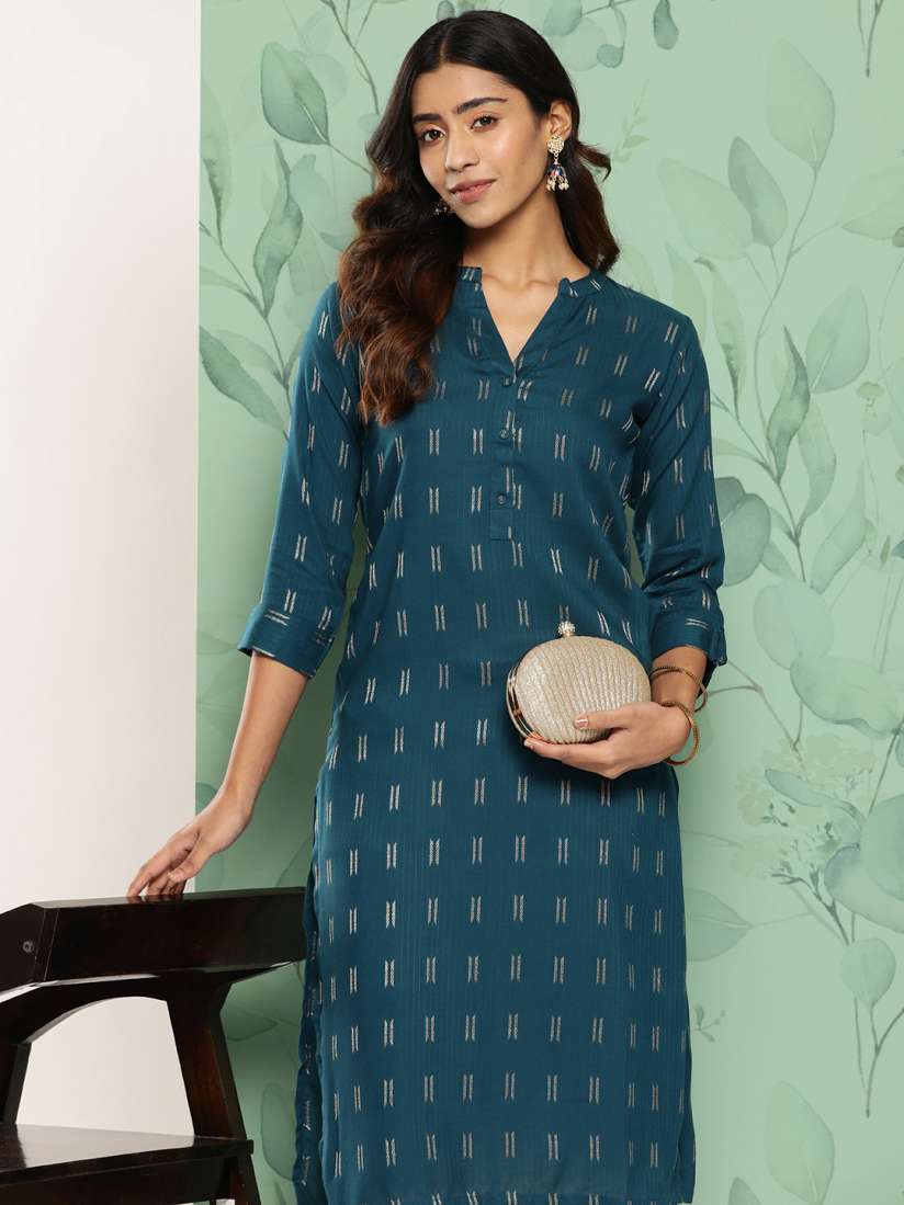 Myntra straight kurta clearance