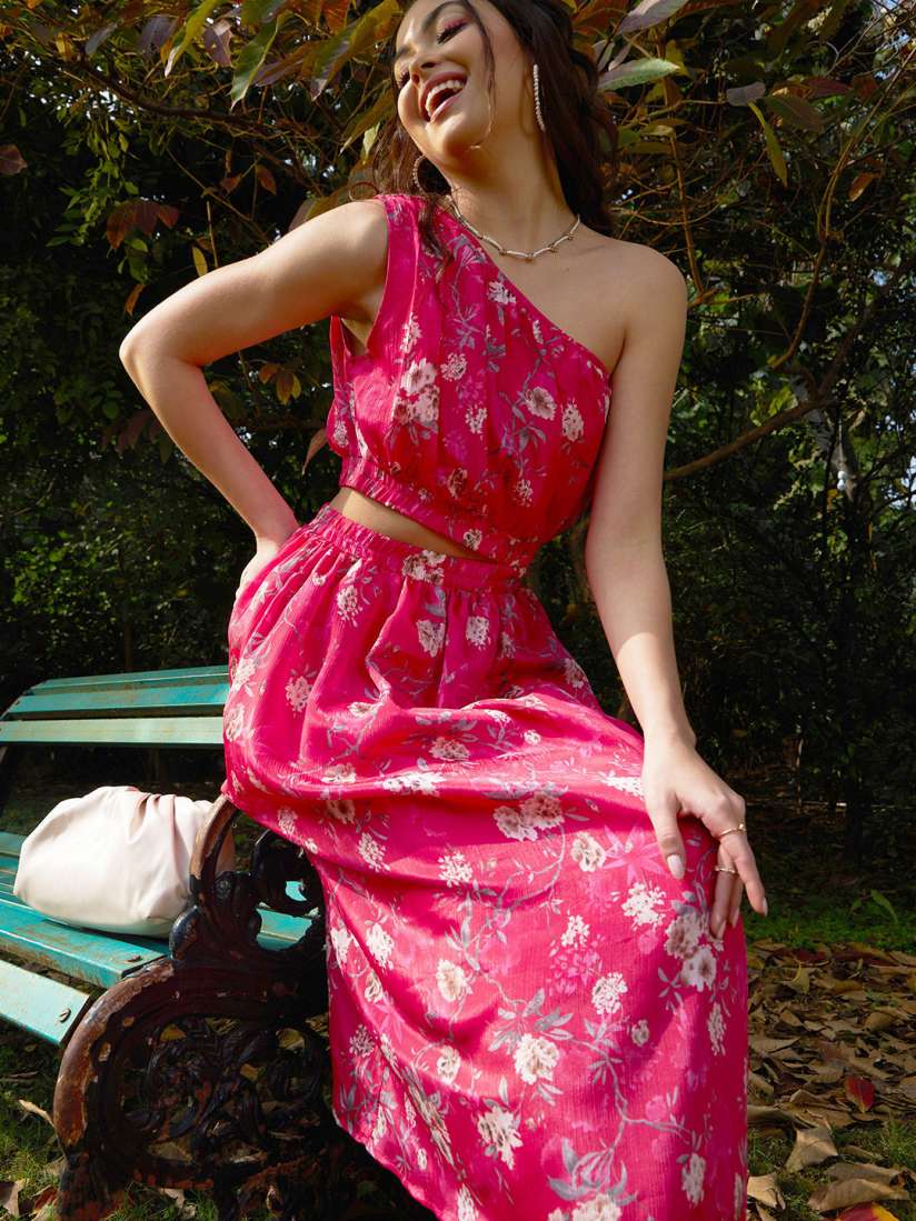 Myntra floral dresses on sale