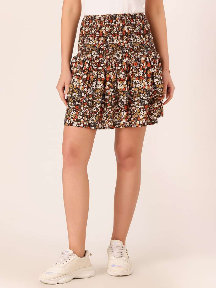 Skirt in myntra cheap