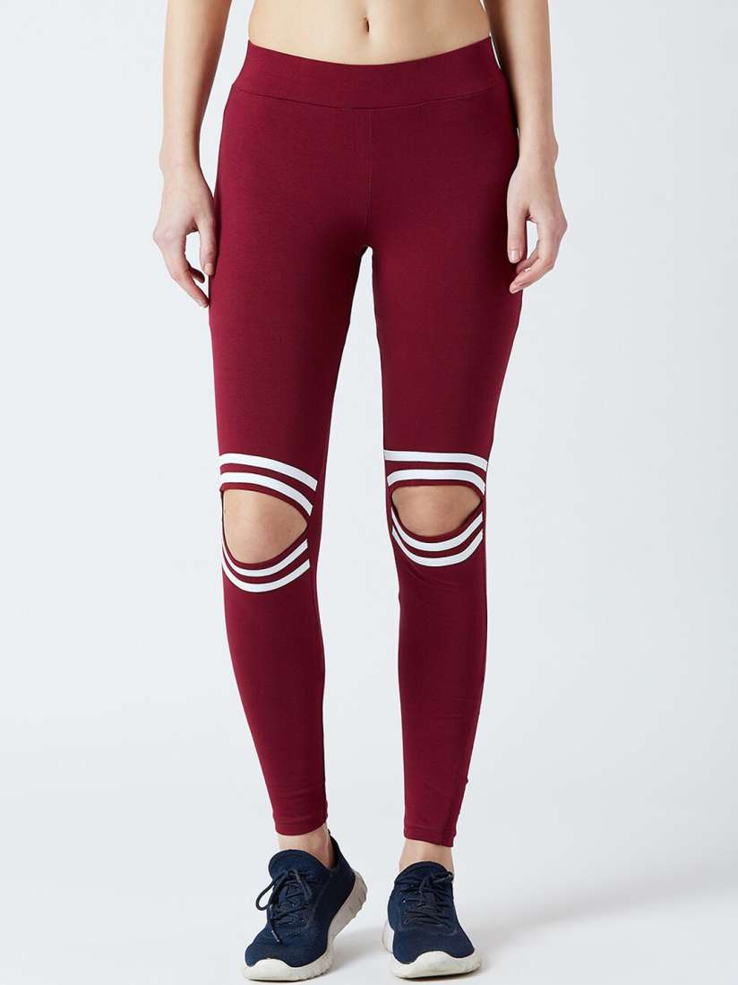 Knee cut track pants hotsell