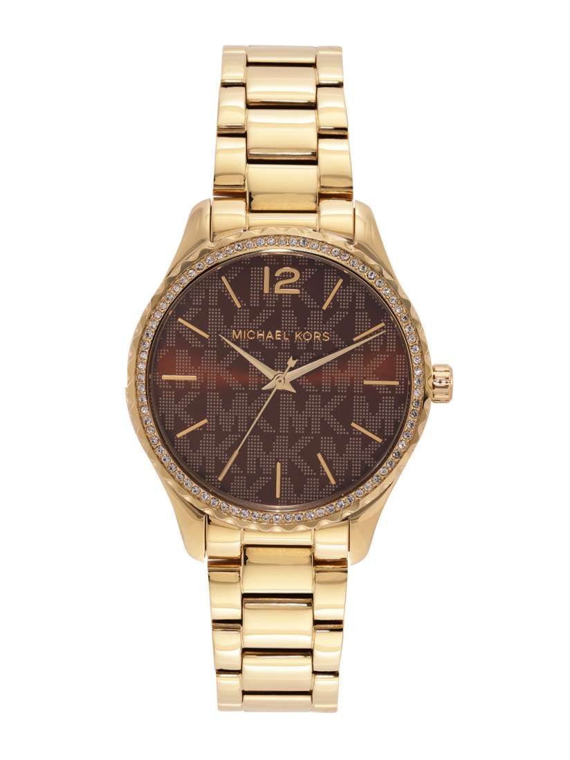 Buy Michael Kors Women Printed Dial Stainless Steel Bracelet Style Analogue Watch MK7296T Watches for Women 21963346 Myntra
