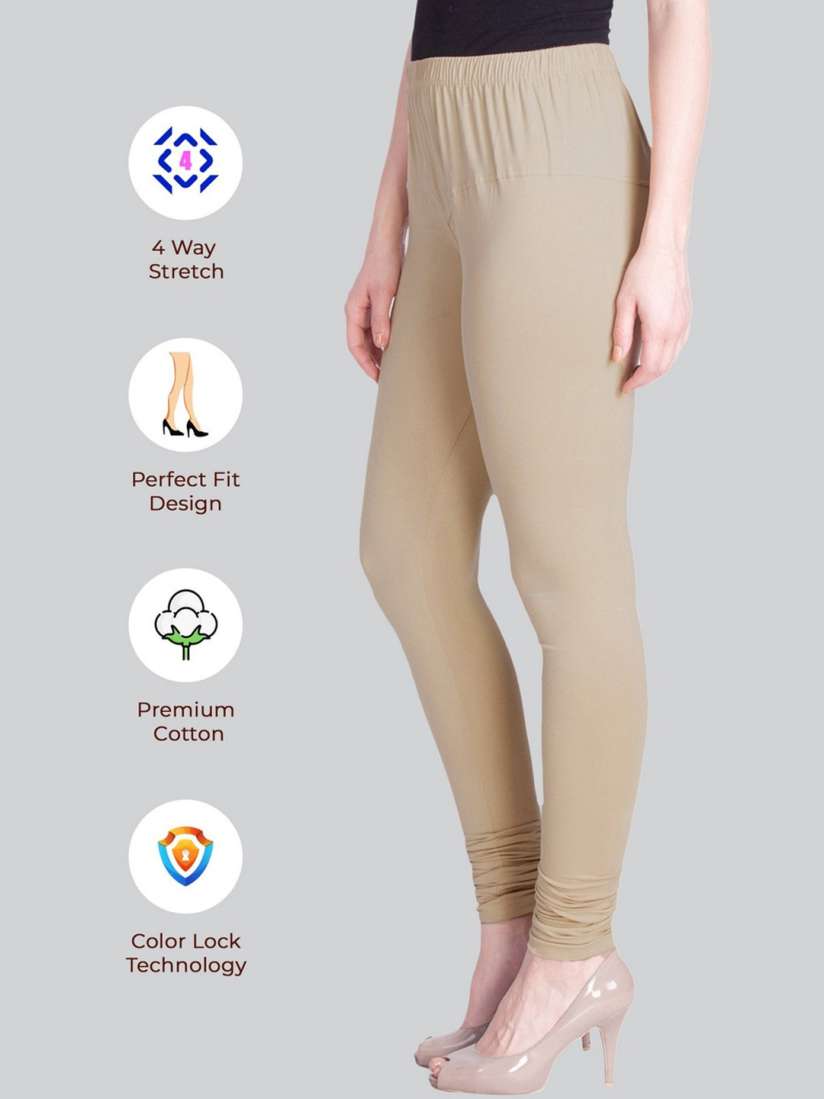 Buy LYRA Women Pack Of 4 Churidar Length Cotton Lycra Leggings Leggings for Women 21963600 Myntra