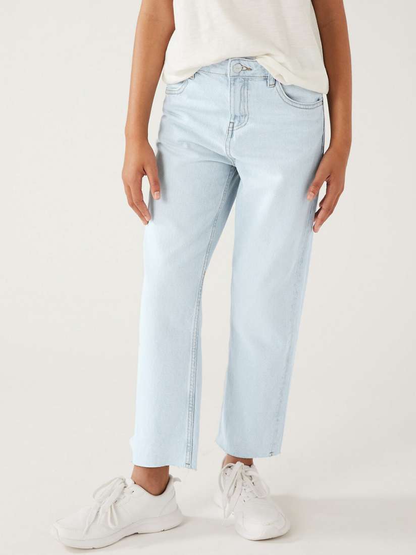 Marks and spencer girls jeans hot sale
