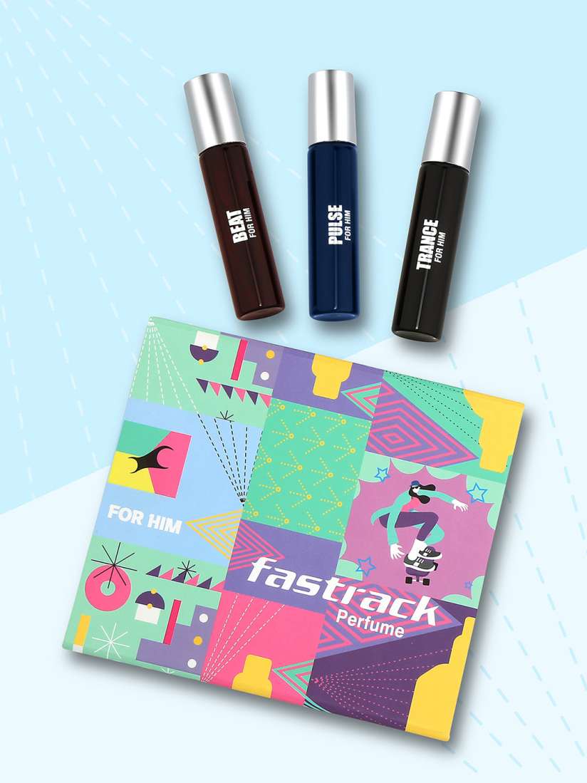 Buy Fastrack Men Set Of 3 Travel Pack Fragrance Gift Set Fragrance Gift Set for Men 21965896 Myntra