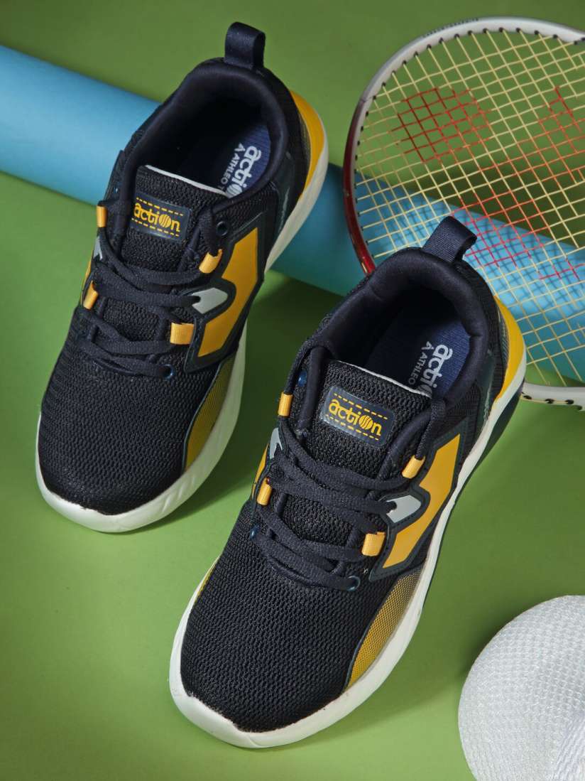 Buy Action Kids Navy Blue Mesh Running Non Marking Sports Shoes Sports Shoes for Unisex Kids 21976580 Myntra