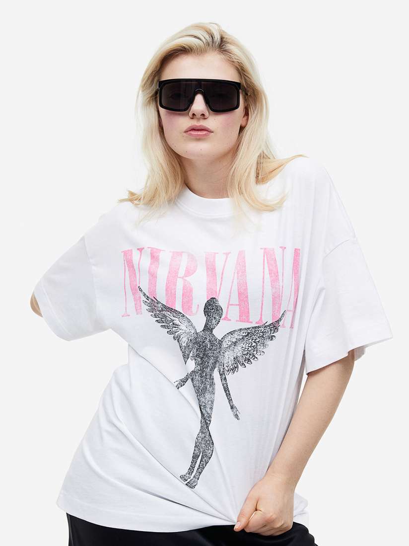 h&m nirvana shirt