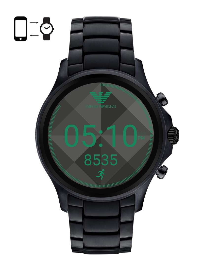 Buy Emporio Armani Men Black Smart Watch ART5000 Smart Watches for Men 2198730 Myntra