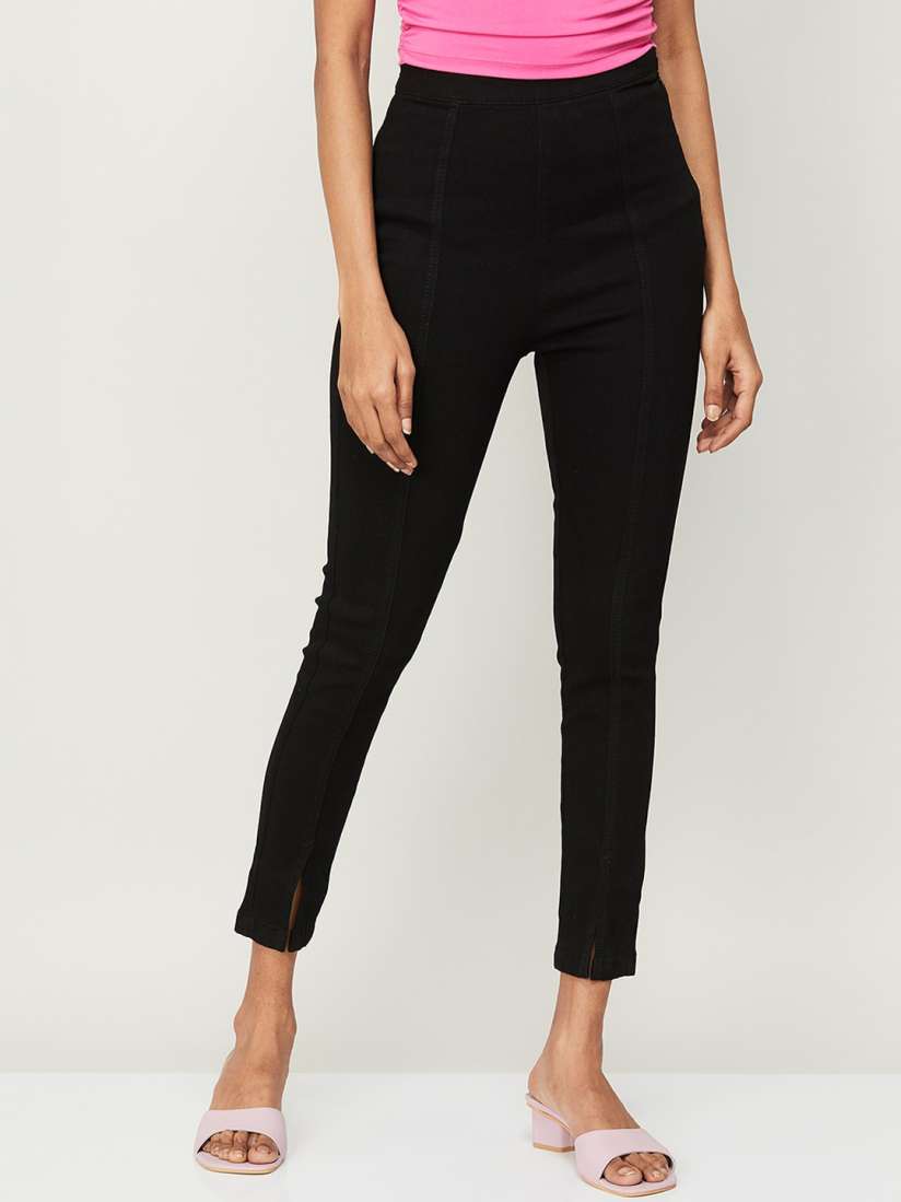 Lycra trousers womens clearance