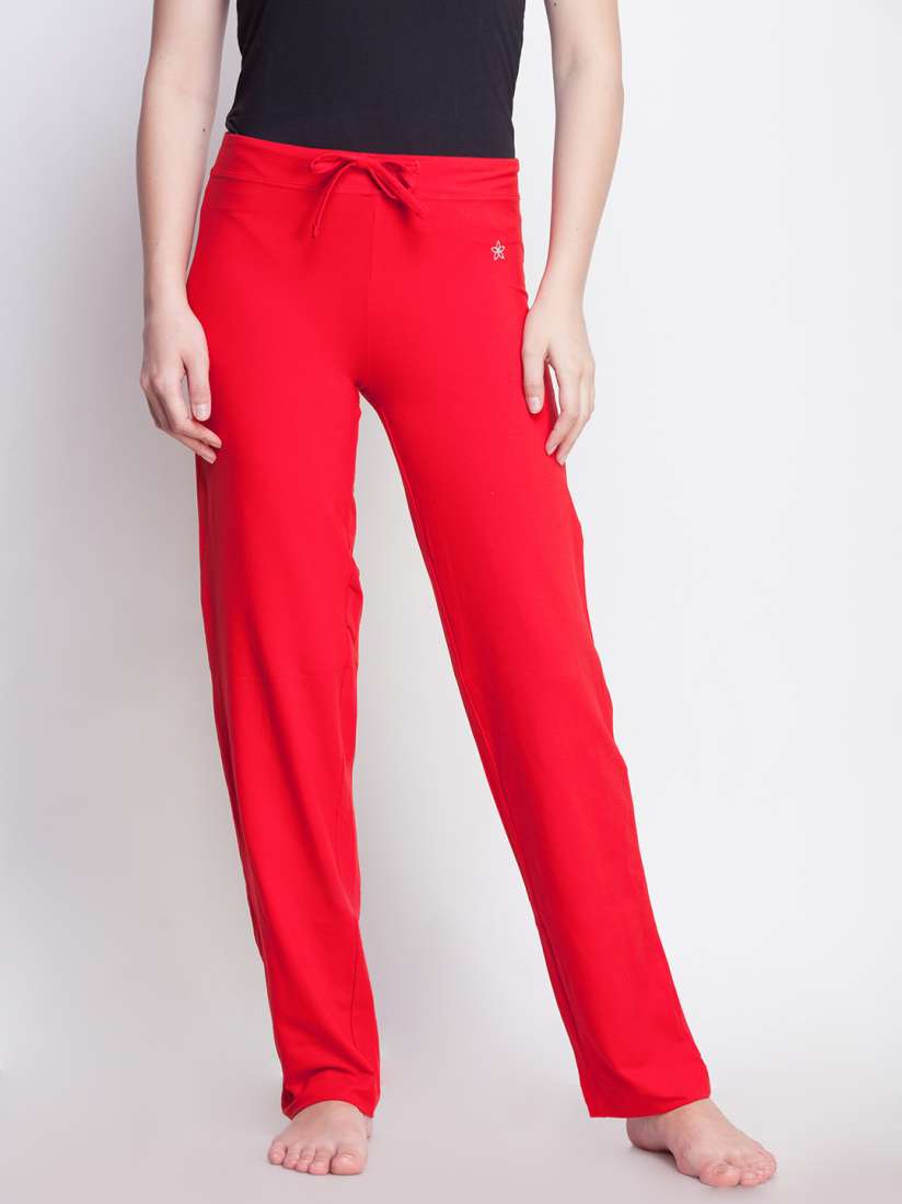 Buy Dollar Missy Women Red Lounge Pants 561 LP PO1 Lounge Pants for Women 2199737 Myntra