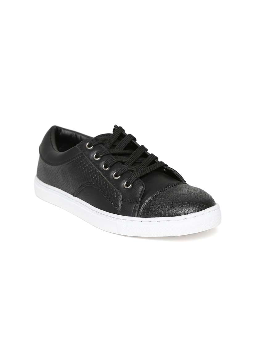 Buy Allen Solly Women Black Snakeskin Textured Sneakers Casual Shoes for Women 2200505 Myntra