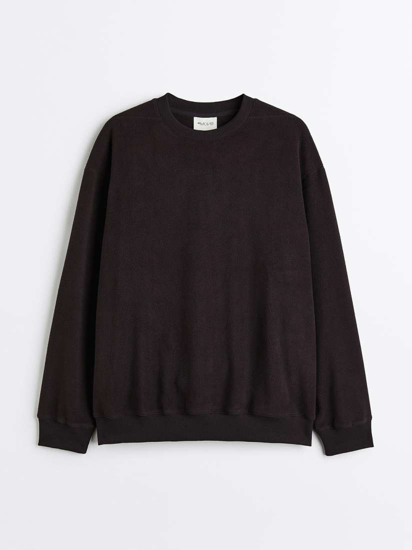 Buy H M Pocket Detail Fleece Sweatshirt Sweatshirts for Men 22005212 Myntra