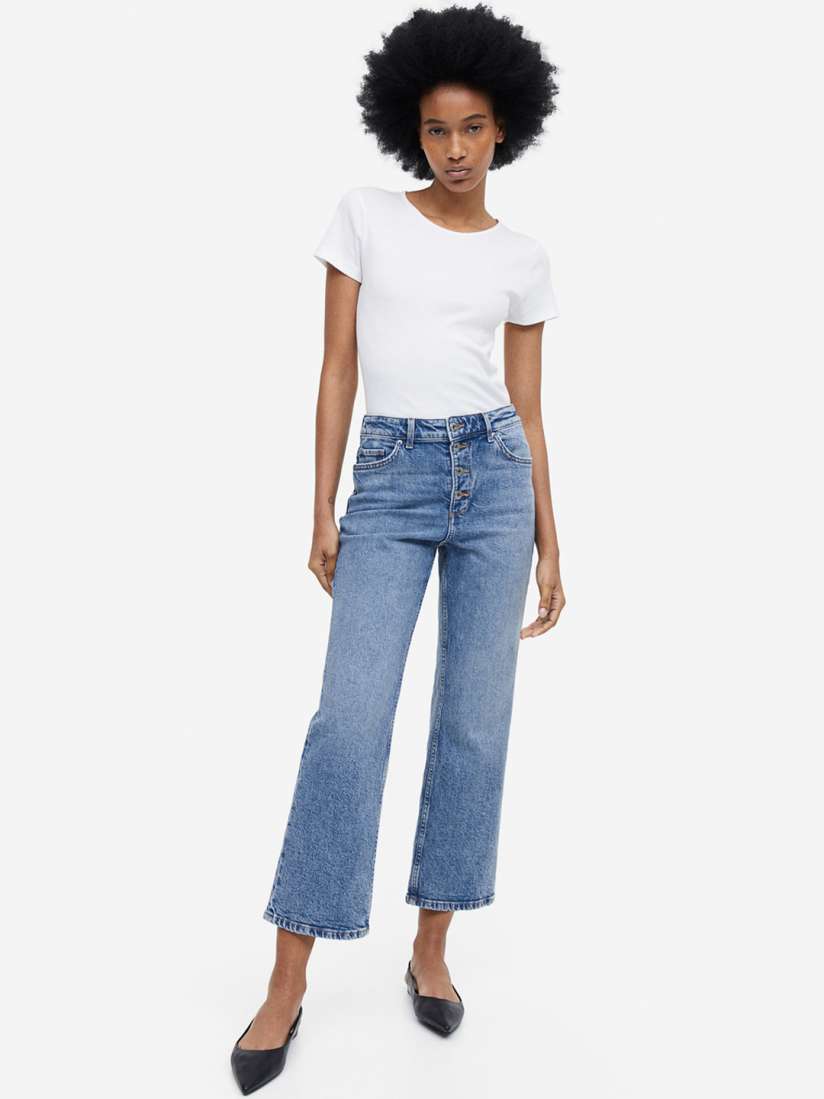 Slim ankle high waist h&m on sale