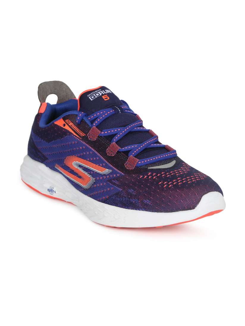 Buy Skechers Men Blue GO RUN 5 Running Shoes Sports Shoes for Men 2201140 Myntra