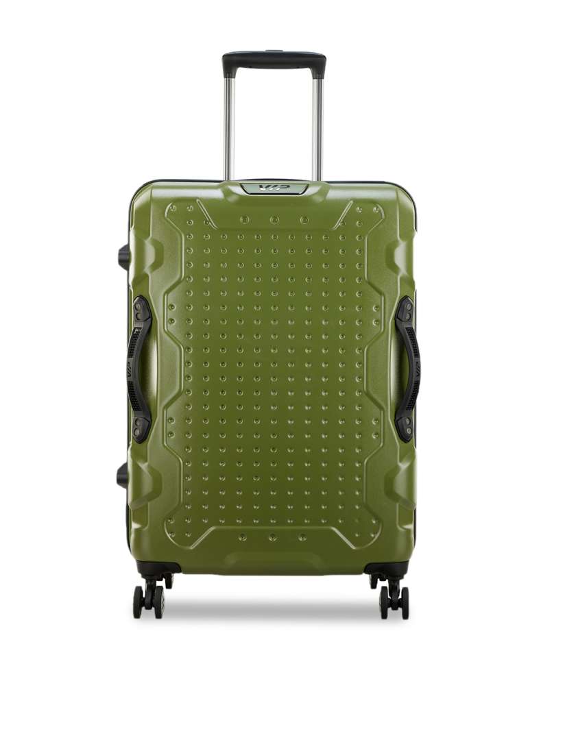 Buy VIP Textured Hard Sided Medium Trolley Bag Trolley Bag for Unisex 22011456 Myntra